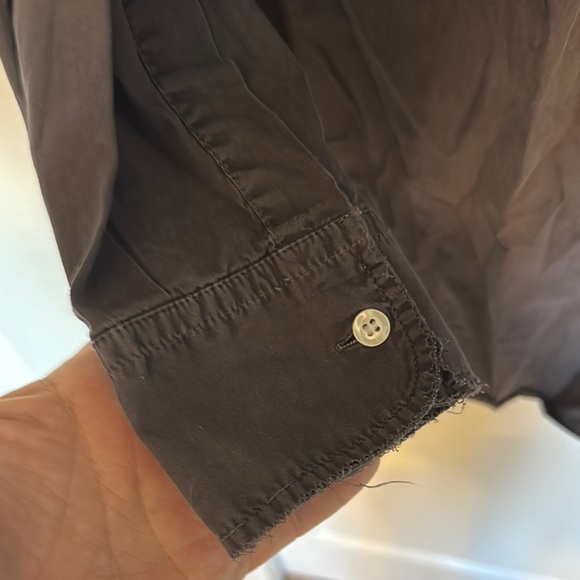 Diesel Men's Casual Button Down Shirt - Dark Gray - Picture 6 of 9